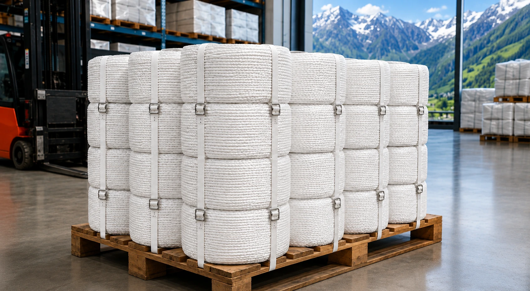Composite Cord Strap Exporter Switzerland — Greenstrix Industrial Packaging